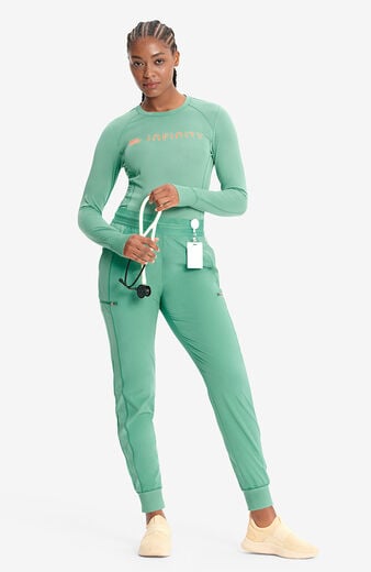 Women's Logo Performance Long Sleeve Underscrub Women's Logo Performance Long Sleeve Underscrub