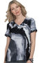 Clearance Women's Reform Platinum Marble Print Scrub Top, , large