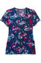 Clearance Women's Freedom Sparkle Print Scrub Top, , large
