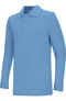 Clearance Unisex Long Sleeve Pique Polo Shirt, , large