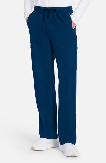 Men's Zip Fly Cargo Straight Leg Scrub Pant Men's Zip Fly Cargo Straight Leg Scrub Pant