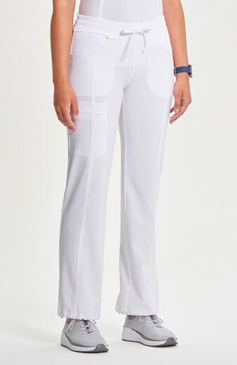 Women's Rib Knit Drawstring Waist Scrub Pant Women's Rib Knit Drawstring Waist Scrub Pant