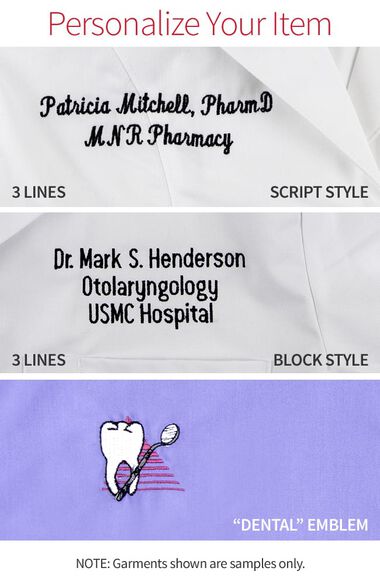 Signature by Grey's Anatomy Women's 34" Consultation Lab Coat, , large