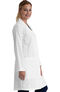 Clearance Women's Notched Collar 3 Pocket Lab Coat, , large