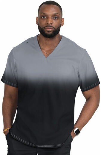 Men's Soul Ombre Scrub Top, Men's Soul Ombre Scrub Top