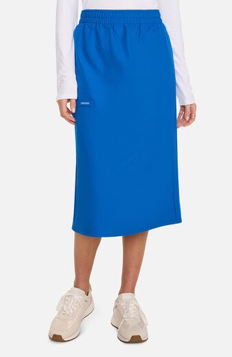 Women's 3-Pocket Midi Scrub Skirt Women's 3-Pocket Midi Scrub Skirt