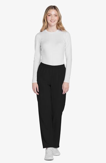 Women's Pull-On Slim Leg Cargo Scrub Pant Women's Pull-On Slim Leg Cargo Scrub Pant