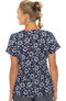 Clearance Women's Vicky Summer Daisy Print Scrub Top, , large