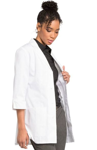 Clearance Women's 3/4 Sleeve 30" Lab Coat, , large