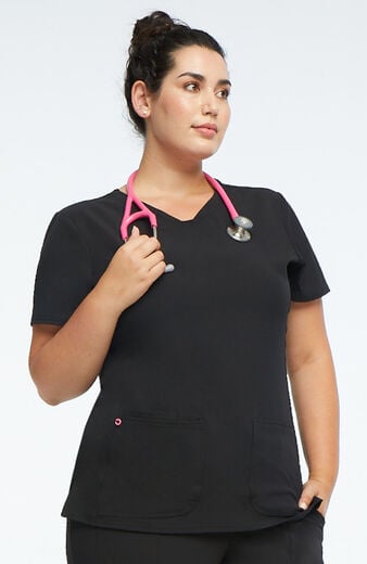 Women's Pitter-Pat V-Neck Top Women's Pitter-Pat V-Neck Top