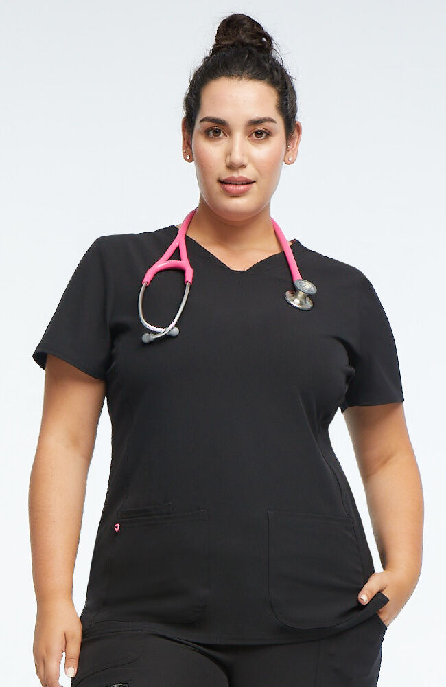 Women's Pitter-Pat V-Neck Top