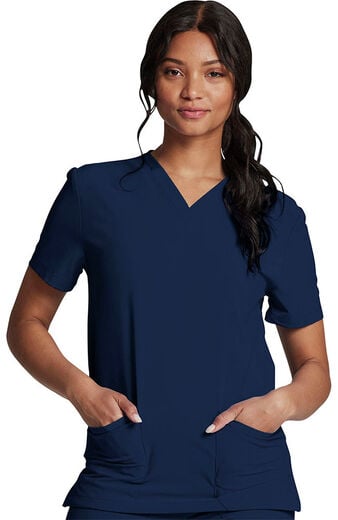 Unisex 2-Pocket V-Neck Scrub Top  Unisex 2-Pocket V-Neck Scrub Top