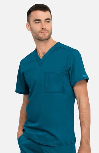 Unisex Scrub Set: V-Neck Top & Drawstring Cargo Pant Unisex Scrub Set: V-Neck Top & Drawstring Cargo Pant