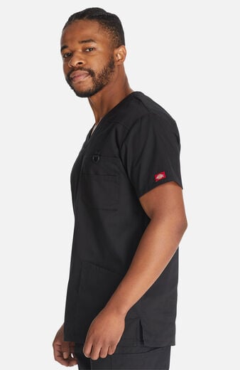 Men's 4-Pocket V-Neck Scrub Top  Men's 4-Pocket V-Neck Scrub Top
