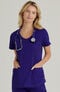 Clearance Women's Carly Solid Scrub Top, , large