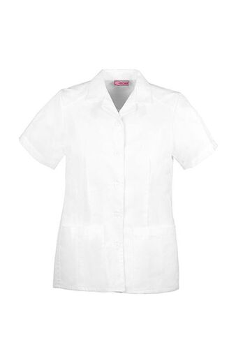 Clearance Women's Nurse's Pleated Solid Scrub Top