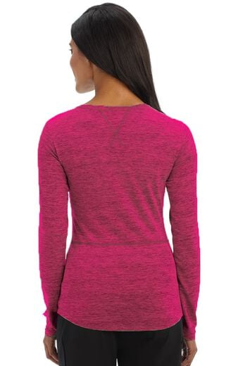 Clearance Women's Long Sleeve Dry Comfort Solid Underscrub T-Shirt