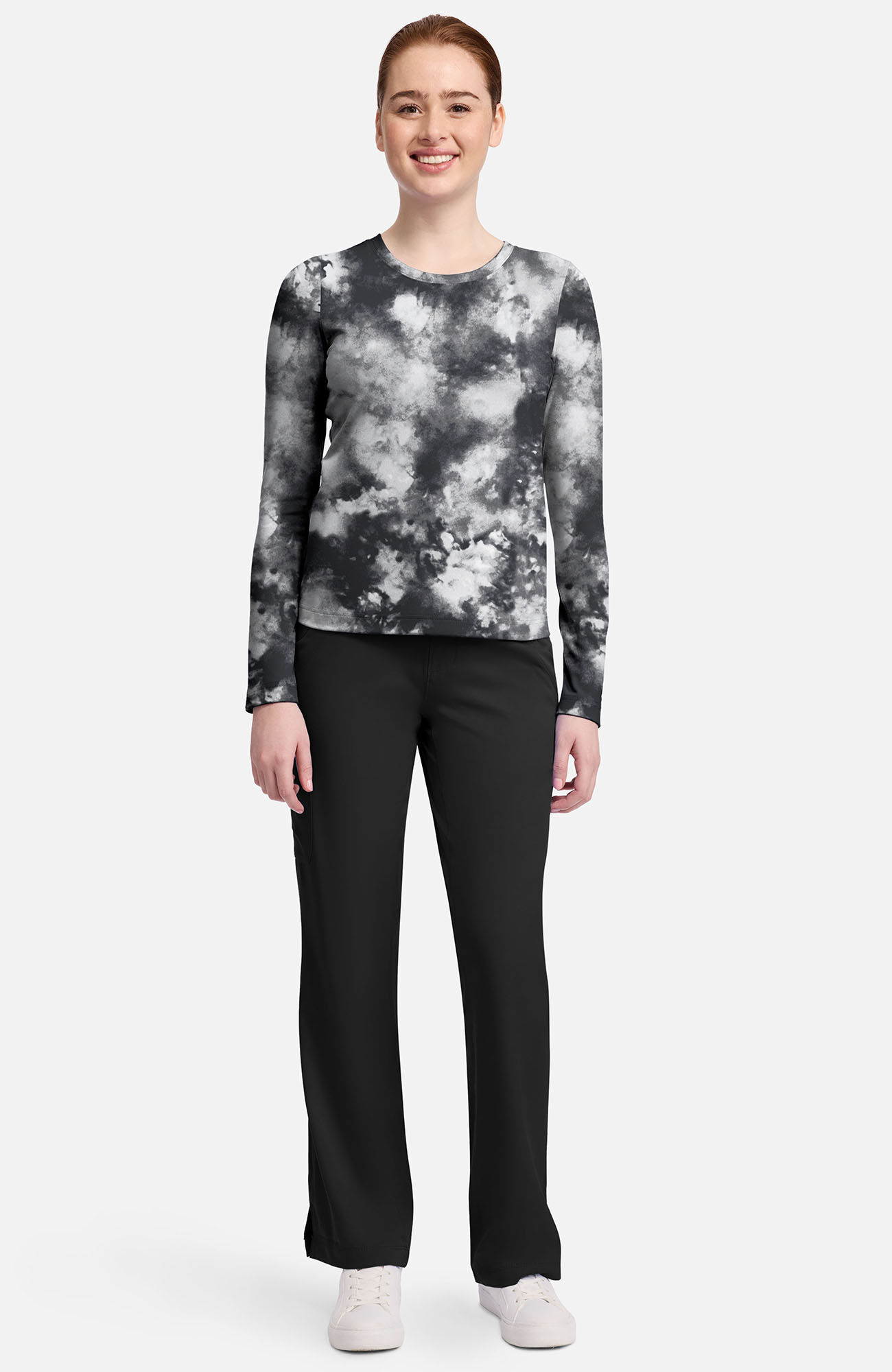 Women's Melissa Tie-Dye Print Underscrub Tee