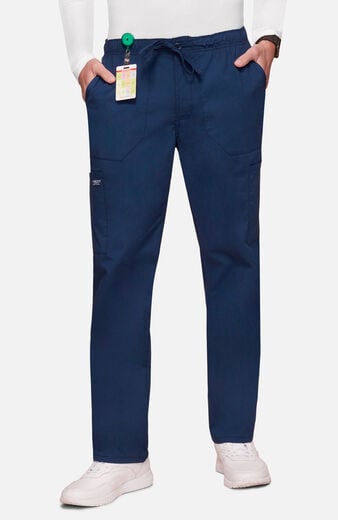 Men's Zip Fly Drawstring Scrub Pant Men's Zip Fly Drawstring Scrub Pant