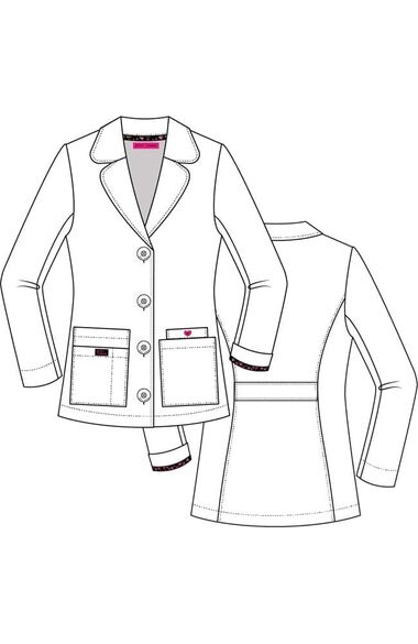 Women's Canna Lab Coat, , large