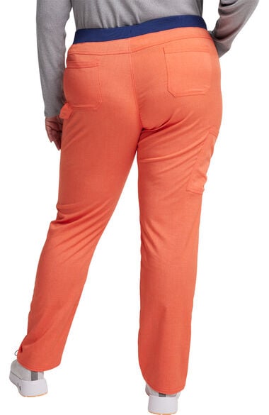 Women's Straight Leg Pull-On Scrub Pant, , large