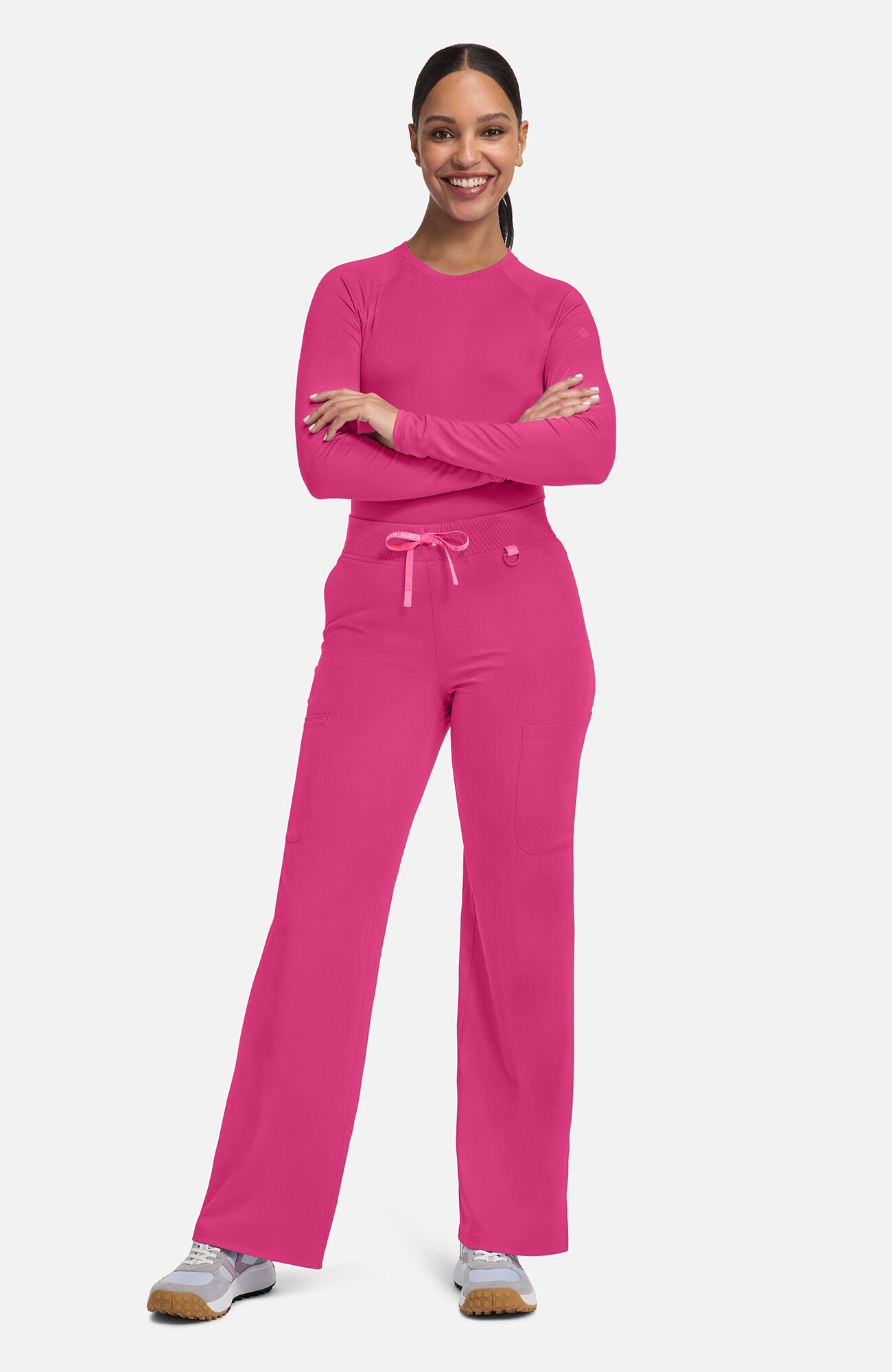 Women's Wide Leg Pull On Scrub Pant