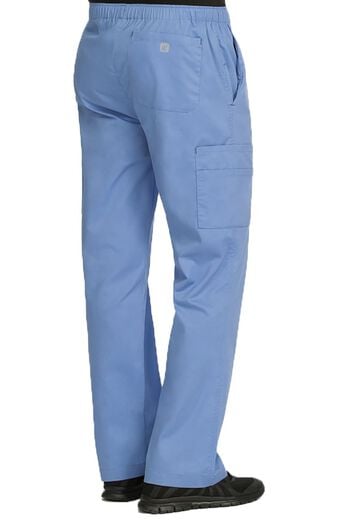 Clearance Men's Fly Front Cargo Scrub Pant