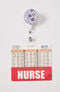 Women's 2 Pack Best Nurse Ever Print Socks & Lanyard Gift Set, , large