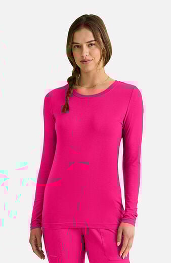 Women's Melissa Long Sleeve Knit Tee Underscrub Women's Melissa Long Sleeve Knit Tee Underscrub