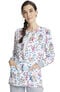 Clearance Women's Snap Front Paws For A Cause Print Jacket, , large