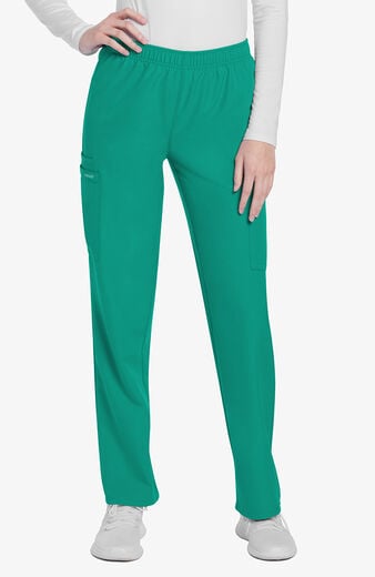 Women's Pull-On Slim Leg Cargo Scrub Pant Women's Pull-On Slim Leg Cargo Scrub Pant