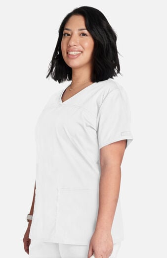 Women's 3-Pocket V-Neck Scrub Top Women's 3-Pocket V-Neck Scrub Top