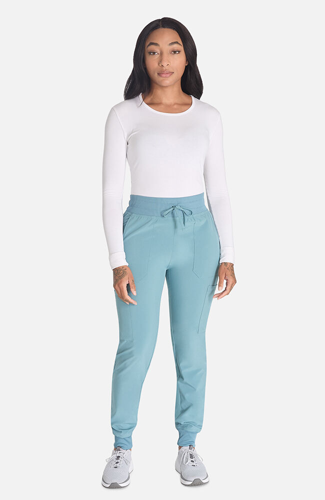 Women's Mid Rise Cargo Jogger Scrub Pant