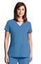 Clearance Signature by Grey's Anatomy Women's V-Neck Solid Scrub Top, , large