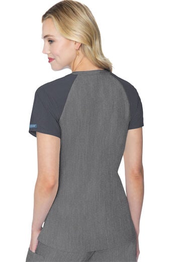Women's Raglan Sleeve Scrub Top Women's Raglan Sleeve Scrub Top
