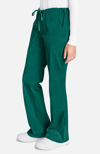 Women's Flare Leg Drawstring Scrub Pant Women's Flare Leg Drawstring Scrub Pant