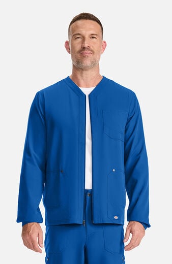 Men's Front-Zip Scrub Jacket Men's Front-Zip Scrub Jacket