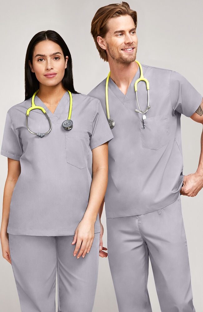 Grey scrubs sets store