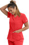 Women's Vitality V-Neck Solid Scrub Top, , large