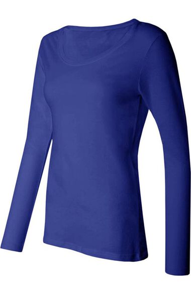 Clearance Women's Silky Long Sleeve Underscrub T-Shirt, , large