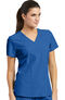 Women's Racer Solid Scrub Top, , large
