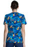 Clearance Women's Fish Are Friends Print Scrub Top, , large