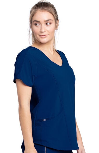 Clearance Women's Joy Solid Scrub Top, , large