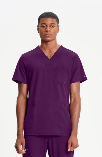 Men's Stretch V-Neck Scrub Top Men's Stretch V-Neck Scrub Top