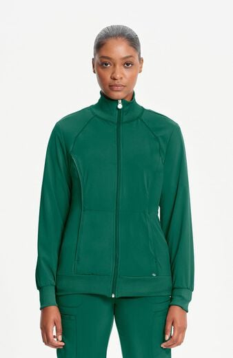 Women's Zip Front Warm Up Scrub Jacket Women's Zip Front Warm Up Scrub Jacket