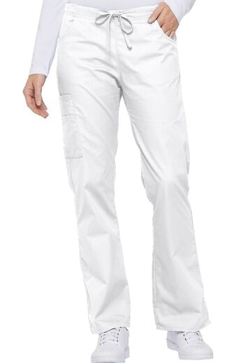 Women's Mid Rise Drawstring Cargo Scrub Pant Women's Mid Rise Drawstring Cargo Scrub Pant