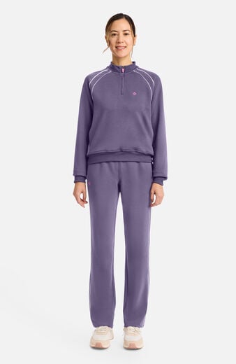 Women's Scuba Half Zip Scrub Jacket Women's Scuba Half Zip Scrub Jacket