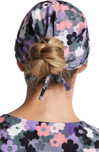 Women's Camo Buds Print Scrub Hat