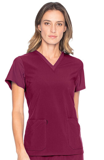 Clearance Women's Quick Cool V-Neck Solid Scrub Top