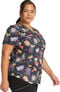 Clearance Women's Girls Have The Power Print Scrub Top, , large